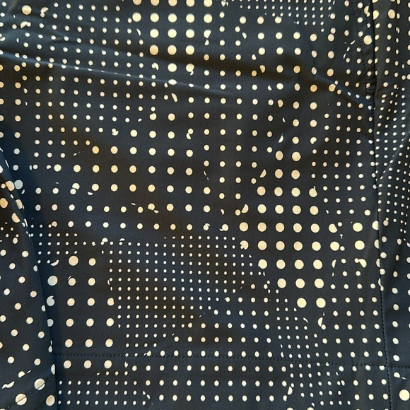 SPANX Sunshine 4” Shorts - Dot Patchwork Midnight Navy - Size Medium - Picture 4 of 6